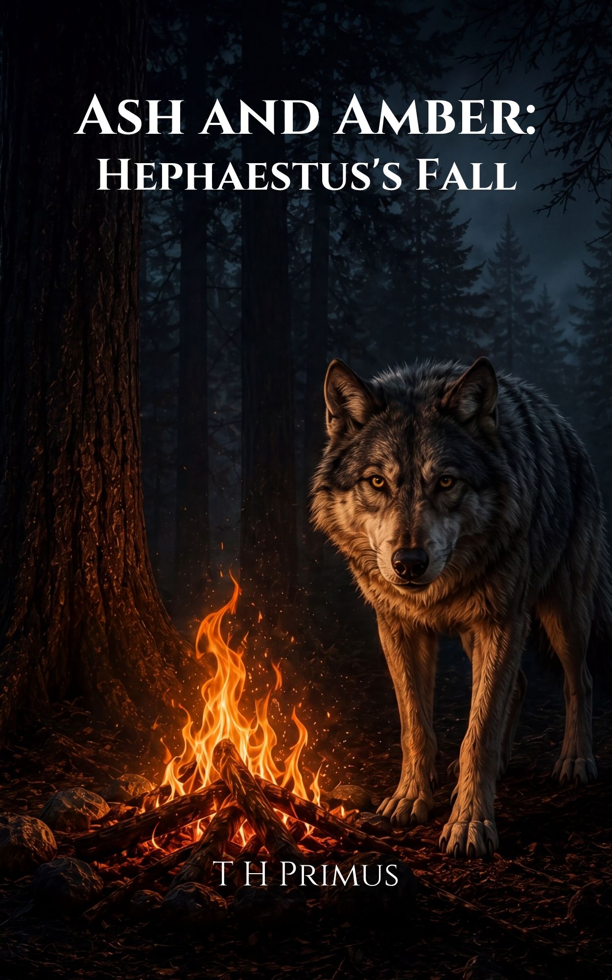 Ash and Amber: Hephaestus's Fall Book Cover